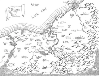 Illustration for article titled Maps Of Modern Cities Drawn In The Style Of J.R.R. Tolkien